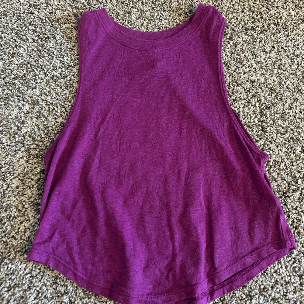 Purple Sleeveless Women's Top